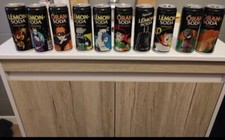 Lotto Lattine Orange/Lemon Soda Limited Edition 2015 One Piece anime Pokemon