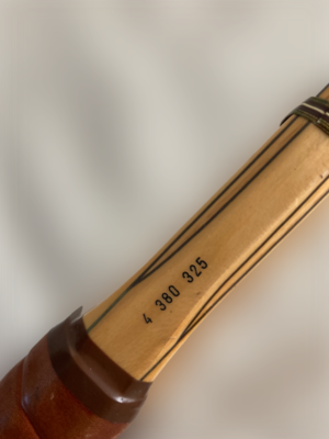 Raquette De Tennis Vintage Snauwaert Caravelle En Bois - Fabriquée En Belgique, Occasion