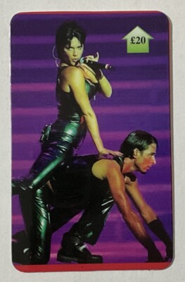 Spice Girls Mega Rare Ltd Edition Phone Card 1 Of Only 500 Produced V. Beckham
