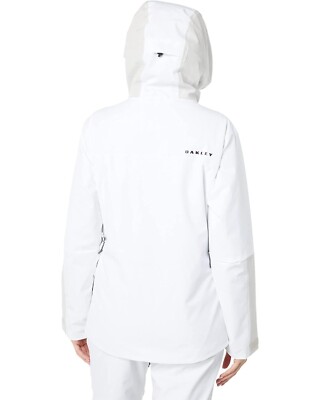 Oakley V2312 Womens White Camellia Core Insulated Jacket Size S