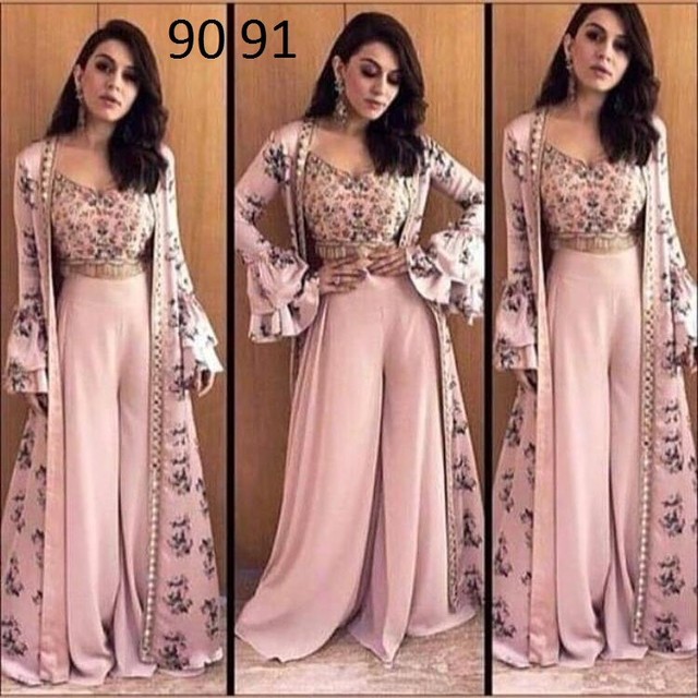 choli plazo suit