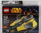 LEGO Star Wars Jedi Interceptor 75038 AFA Graded 9.25