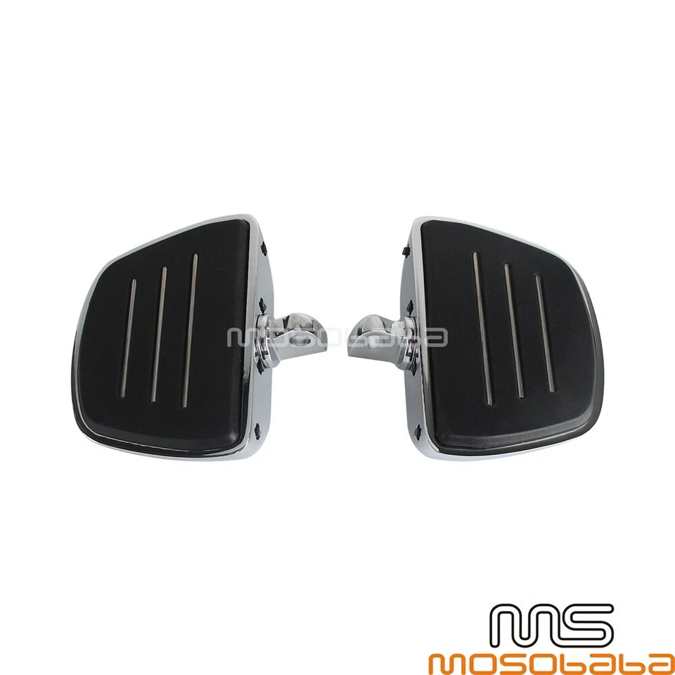 For Harley Breakout Hard Candy Custom FXSB Chrome Foot Pegs Footpegs Set Pedals - Image 4 of 4