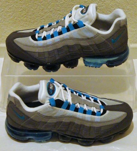 New Nike Air Vapormax 95 Turquoise Black Grey Mens US Size 8 UK 7 EUR 41 CM  26 | eBay