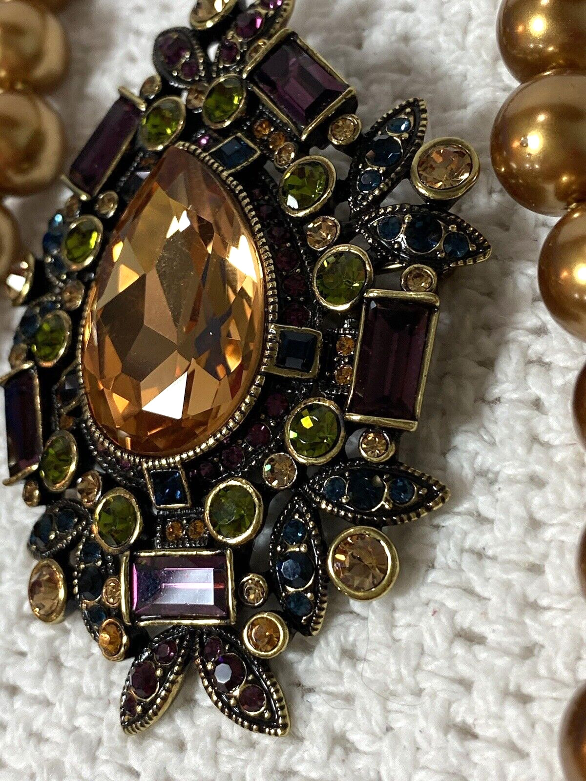 HEIDI DAUS COLLECTION STATEMENT NECKLACE/BROOCH - image 17
