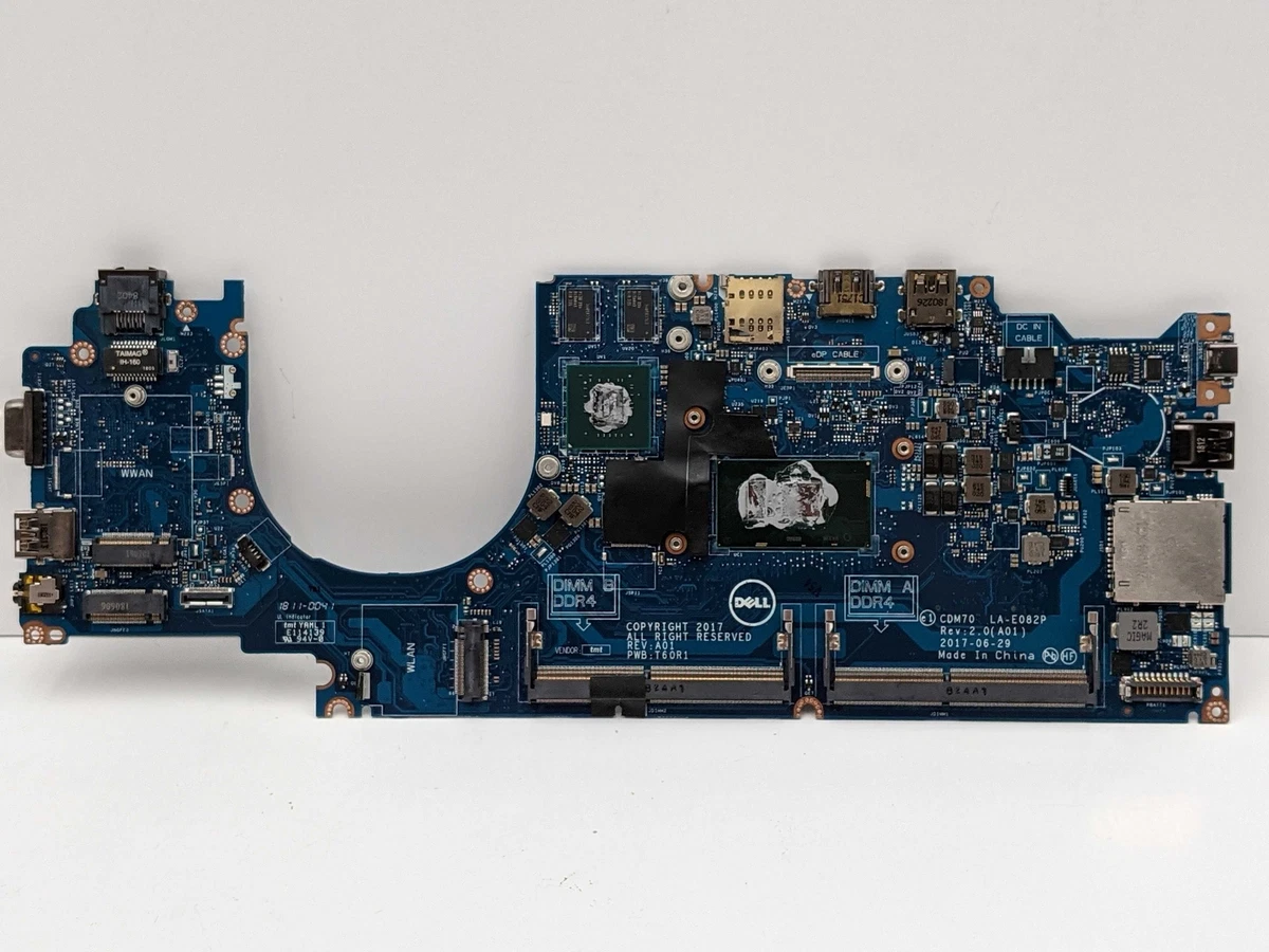 GENUINE DELL Latitude 5480 Motherboard I7 6600U GT 920MX 0VD6TR LA E082P