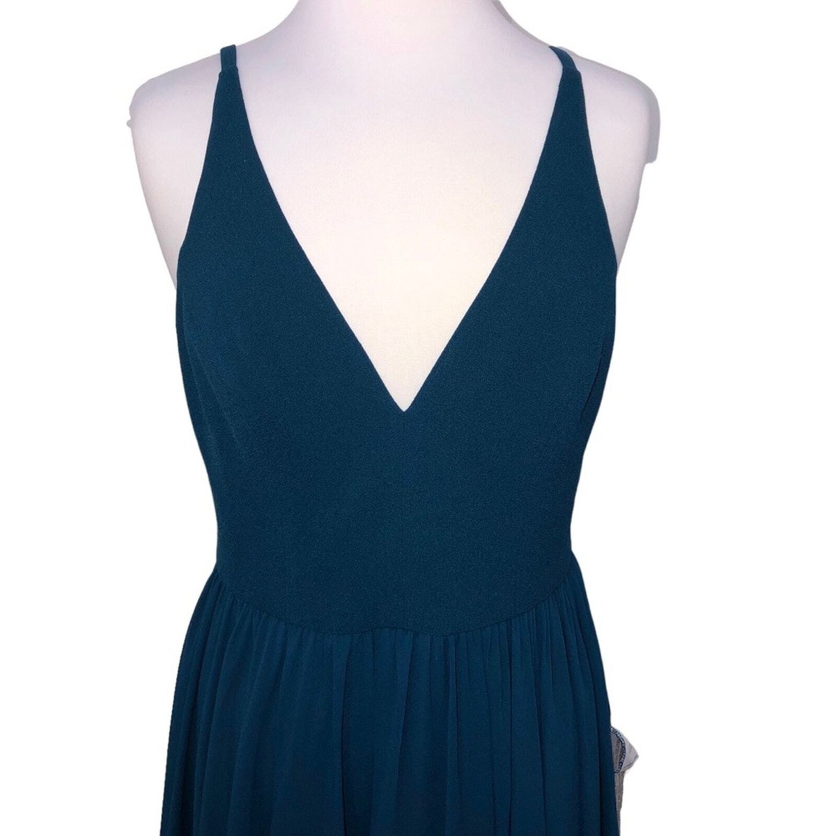 open lace back dress Dress the Population Women's Alicia Plunging Mix Media Sleeveless Fit and  Flare Midi Dress, Off White, XS: Buy Online at Best Price in UAE