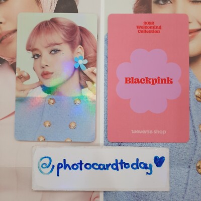 BLACKPINK WELCOMING COLLECTION 2022 OFFICIAL PHOTOCARD PRE-ORDER