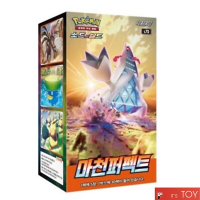 Pokemon Card Sword & Shield Skyscraper Perfect Expansion Booster Box Korean Ver