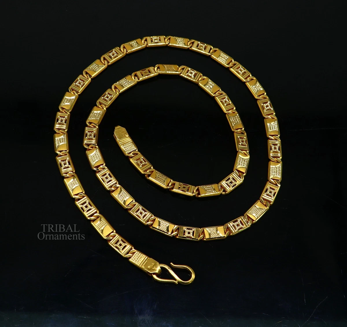 22karat hallmarked yellow gold Royal king Nawabi chain men s