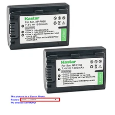 Kastar Replacement Battery for Sony NP-FH50 & DCR-DVD605 DCR-DVD608 DCR-DVD610