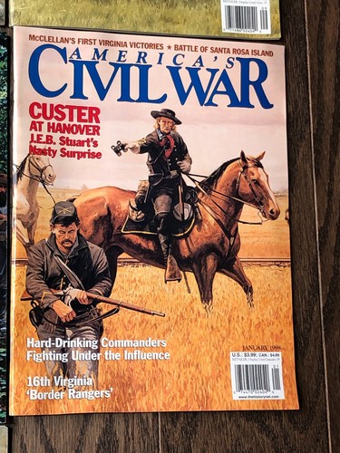 Vintage 1994-1998 America's Civil War Magazine Lot of 18 - Picture 16 of 19