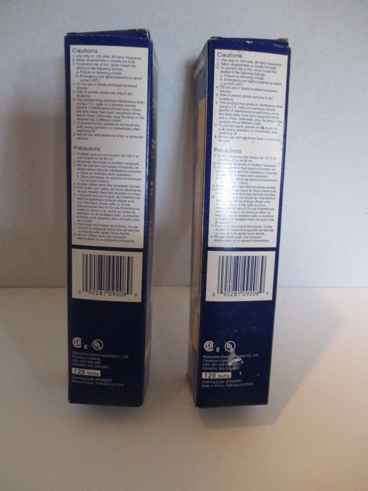 2 Panasonic Performance Collection 20 Watt EFS20E27 Replacement for 75 watt bulb - Image 3 of 4