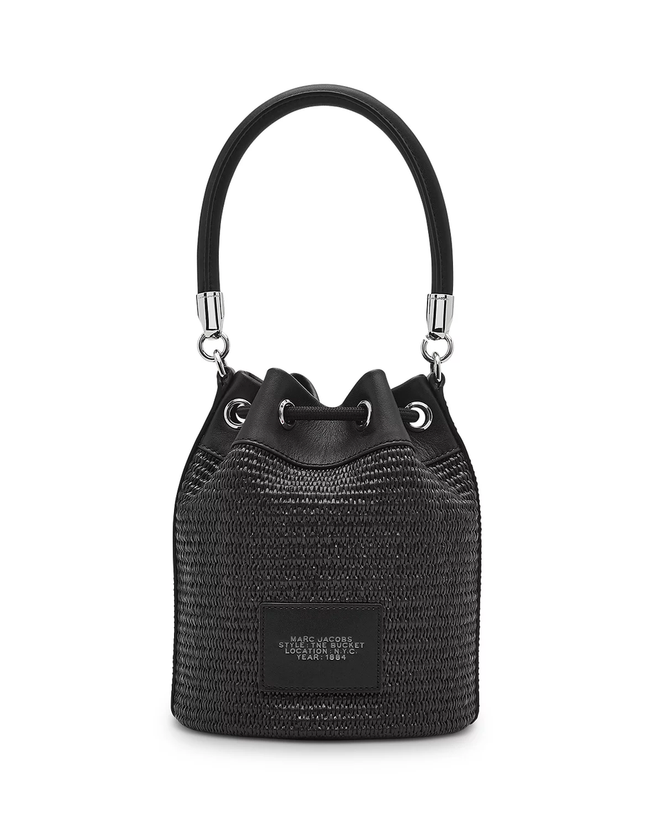 MARC JACOBS バケットバッグ Marc Jacobs The Woven Bucket Bag Crossbody ~NWT~ Black | eBay