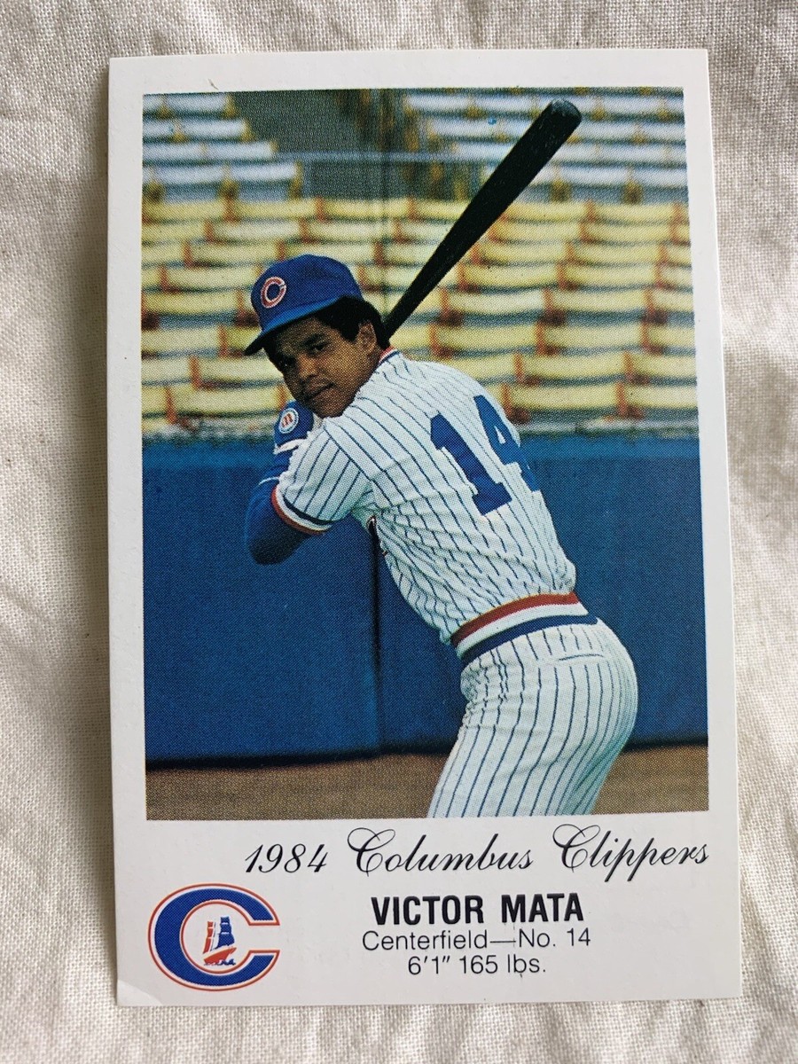 1984 Columbus Clippers #14 Victor Mata | eBay