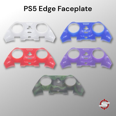 PS5 Edge Controller Faceplate Zubehör Mittelstück Mod Umbau Abdeckung