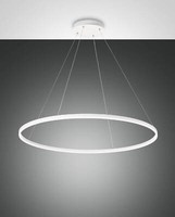 Fabas Luce Led Pendelleuchte Giotto Ø1000Mm 60W Neutralweiß Weiß Dimmbar