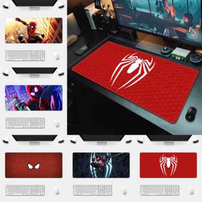 Spider-Mans Mousepad HD Printing Computer Gamers Locking Edge Non