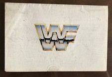 RARE VTG 1980s WWF MERCHANDISE ORDER FORM FOR WWF APPAREL ,POSTERS,FIGURINES