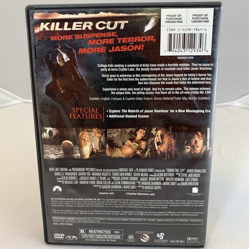 Freitag der 13. Killer CutDVD 2009 Jared Padalecki Danielle Panabaker - Bild 2 von 6