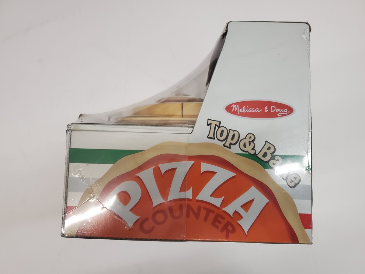 Melissa & Doug - Top & Bake Pizza Counter 34pc- New | eBay