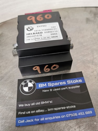 BMW 1 3 5 6er E60 E63 E87 E90 Steuergerät Sensor Kraftstoffpumpe Steuergerät 7169960