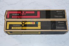 2 OEM Copystar/Kyocera CS6550ci,6551ci,7550ci,7551ci TK-8709M  TK-8709Y Toners