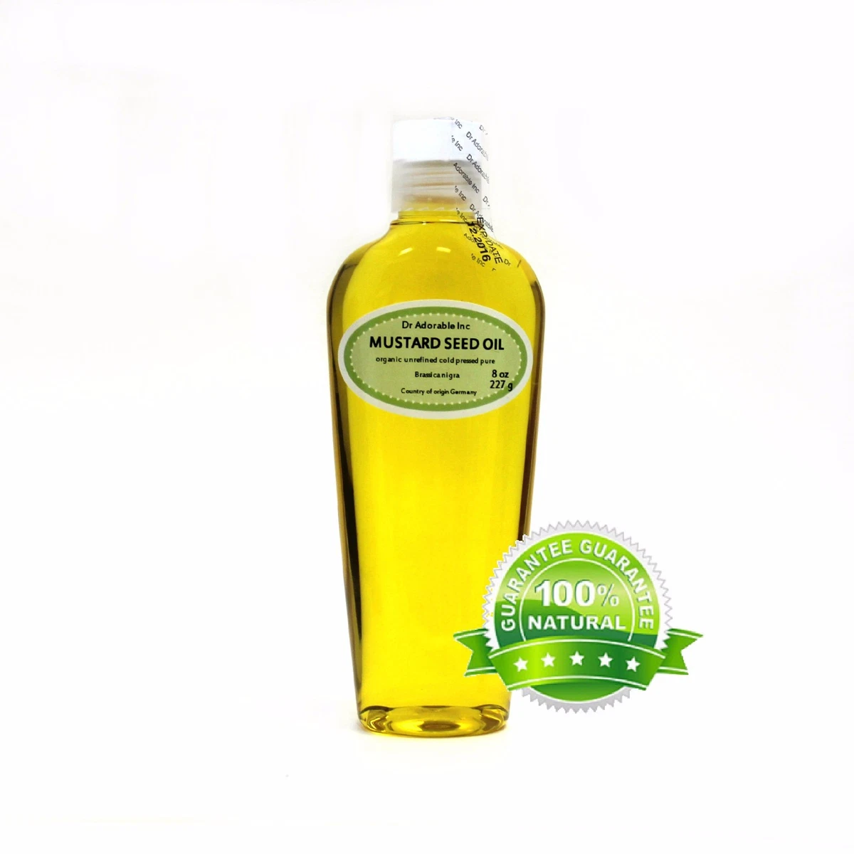 Pure Mustard Seed Oil Organic 2 oz 4 oz up to gallon Free shipping Cold  Pressed | eBay
