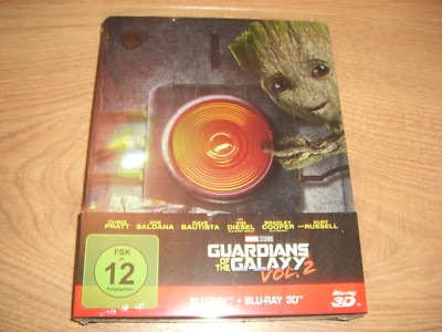 Guardians of the Galaxy Vol. 2 Blu-Ray Steelbook NEU