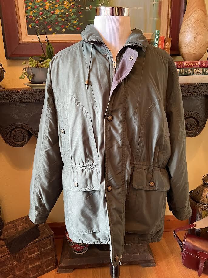 Baracuta Men's Green Field Jacket, Size 