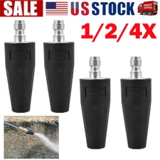 High Pressure Washer Jet Wash Dirt Blaster Rotating Turbo Nozzle Spray Tip USA