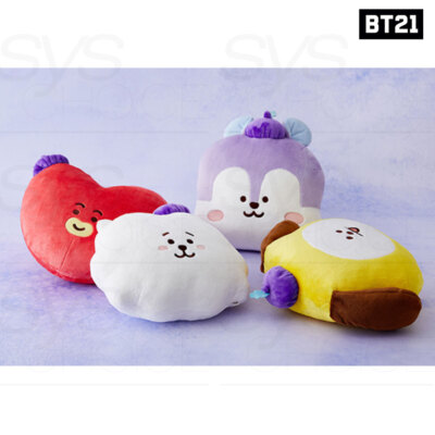 BTS BT21 Official Authentic Goods Hope in Love Face Cushion +