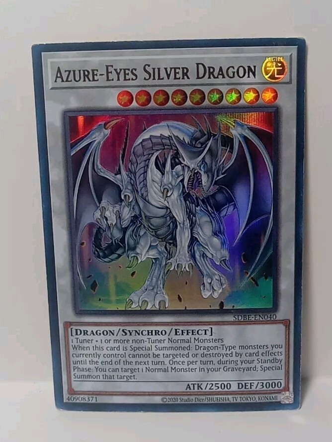 Azure-Eyes Silver Dragon SDBE-EN040 Saga of Blue-Eyes White Dragon 1st Edition