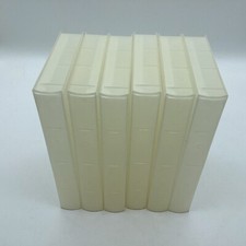 VHS Video Tape Storage Cases Clear Plastic Lot of 6