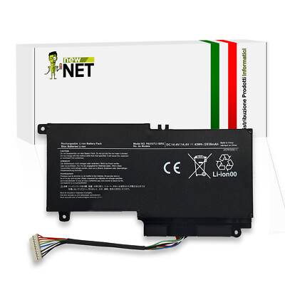 Batteria compatibile con Toshiba 4ICP9/39/65-1 7D013201M 7D227747S 14.4V 43Wh