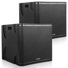 Sound Town CARME Series 1600W 18" Power Subwoofer DSP,LPF CARME-18SPW-PAIR 