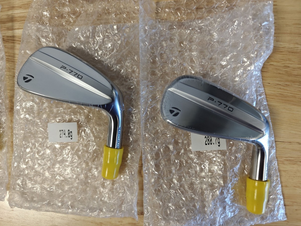 New Tour Issue TaylorMade P770 dot 2025 iron head only 3-PW New Tour Issue TaylorMade P770 dot 2025 iron head only 3-PW