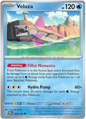 Veluza Pokemon TCG Card 054/182 | eBay