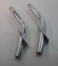 Perko 451002CHR 451-2 Outrigger Pole Holder  Deck Mount