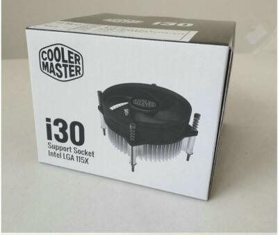 Cooler Master i30 CPU Cooler - 92mm Low Noise Cooling Fan RH-130-26FK-R1