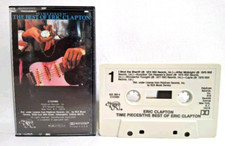 Vintage 1982 Eric Clapton Time Pieces The Best of Eric Clapton Cassette Tape
