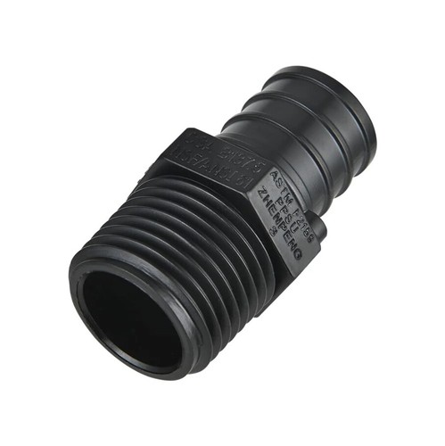 1 PCS EFIELD 3/4" Pex Crimp x 1/2" Male Adapter PPSU Poly Fitting Lead Free - Picture 3 of 3