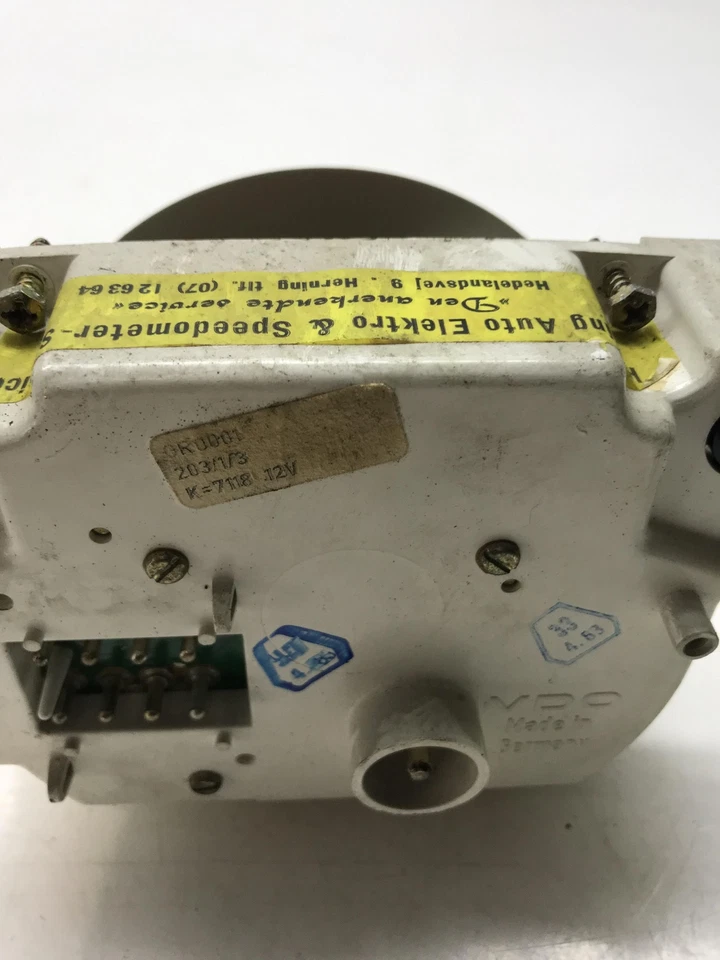 Tacho Tachometer Kombiinstrument Mercedes W126 1265420701 K= 7118 - Bild 2 von 2
