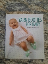 "NEW" YARN BOOTIES FOR BABY 10 crochet designs. 