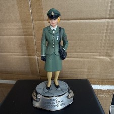 CHAS STADDEN: NCO WOMANS ROYAL ARMY CORPS 1980 HAND PAINTED FIGURE