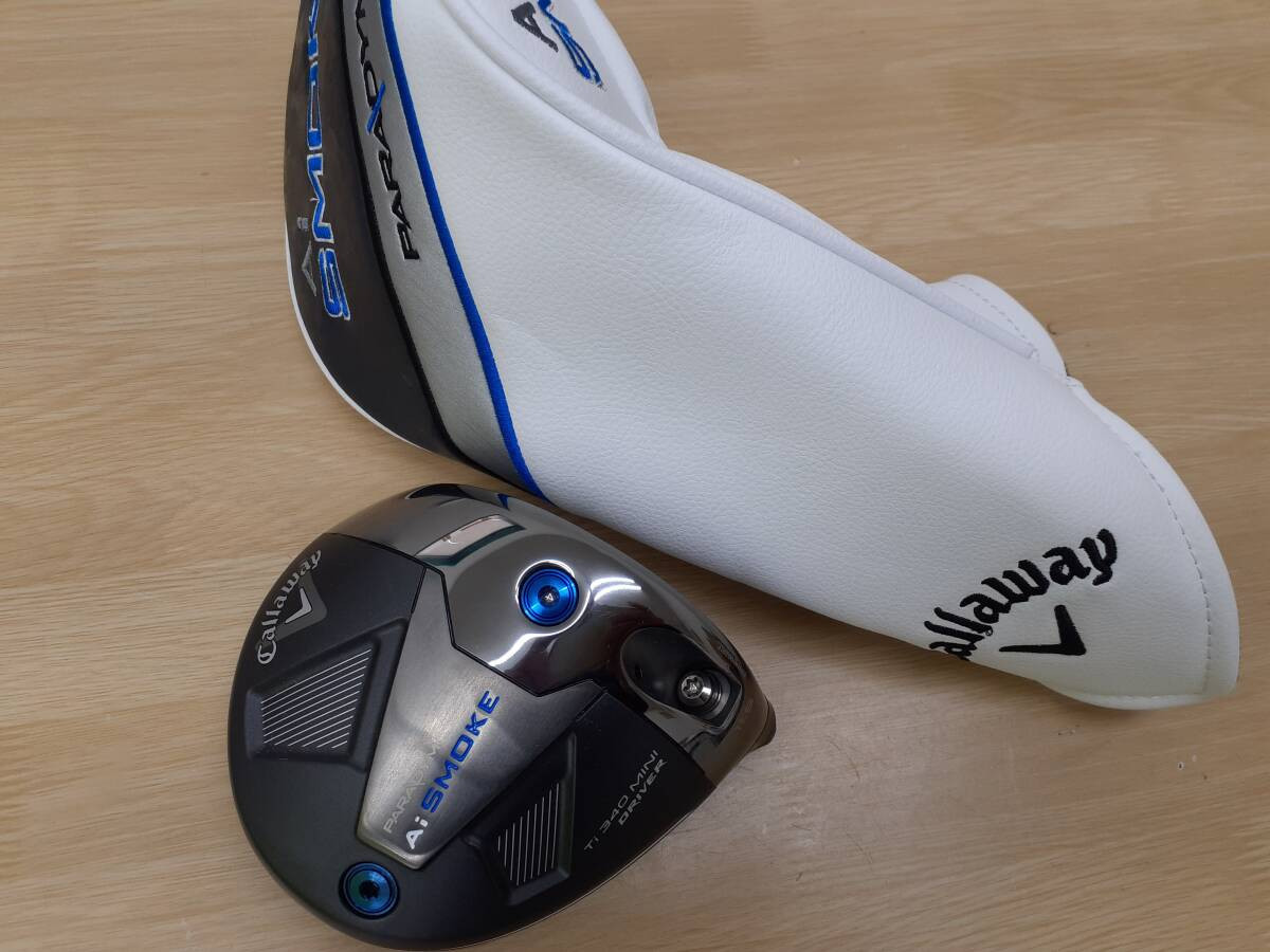 PARADYM Ai SMOKE Ti 340 MINI Driver 11.5 Head Single Item PARADYM Ai SMOKE Ti 340 MINI Driver 11.5 Head Single Item