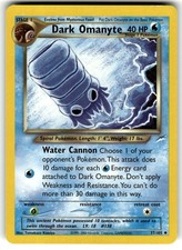 Dark Omanyte 37/105 Uncommon Neo Destiny Pokemon Unlimited Near Mint on eBay