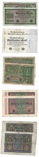 LOT X10 German banknotes in 1917-1923  At the end of WWI CODE 19407