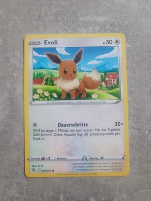 Pokémon TCG Fusions Angriff Common Evoli 205/264