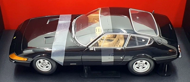 Kyosho escala 1/18 Diecast 08162K - Ferrari 365GTB/4 Daytona 1971 - Negro Foto 4 de 4